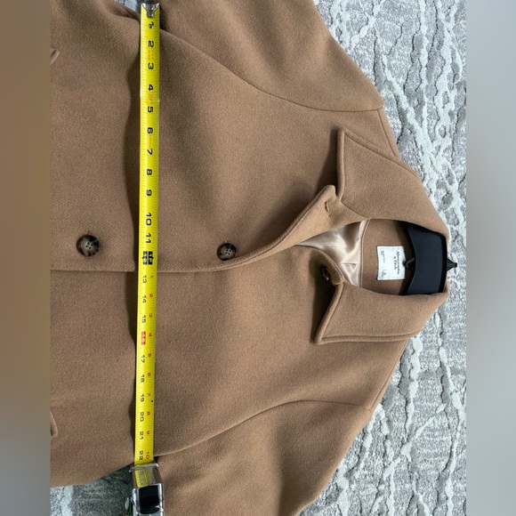 XL Abercrombie & Fitch Women's Wool-Blend Tailored Topcoat - Picture 7 of 7